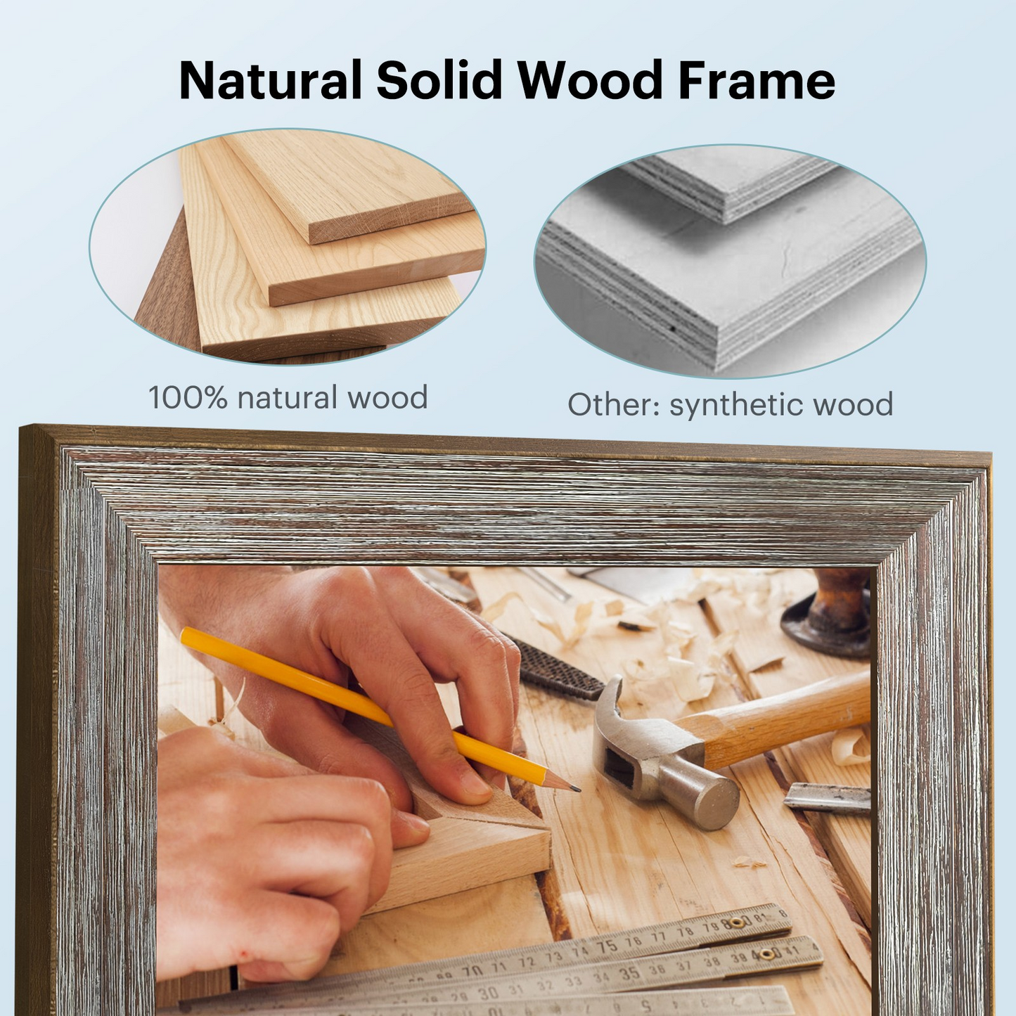 Kodak RCF-1013W 10 Inch Wi-Fi Classic Digital Photo Wooden Frame
