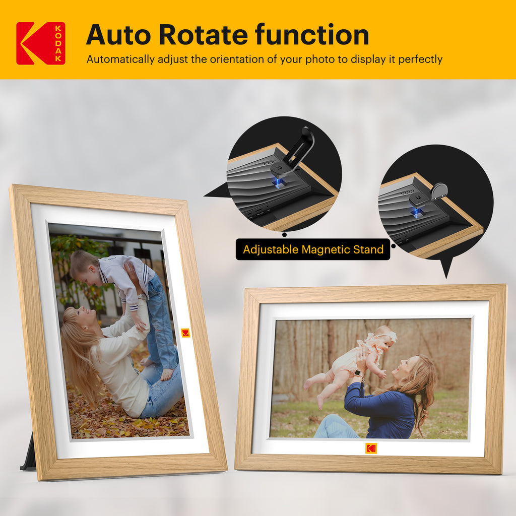Kodak 10.1 Inch Digital Photo Frame RCF-1018W