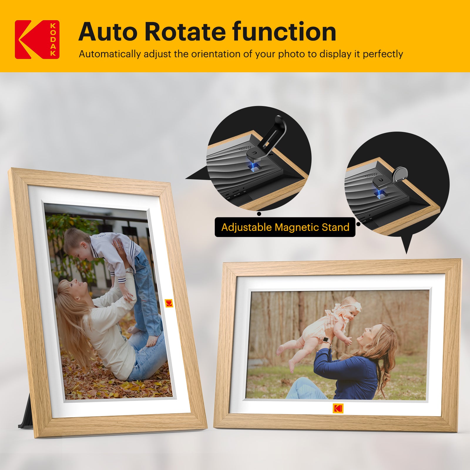 Kodak 10.1 Inch Digital Photo Frame RCF-1018W