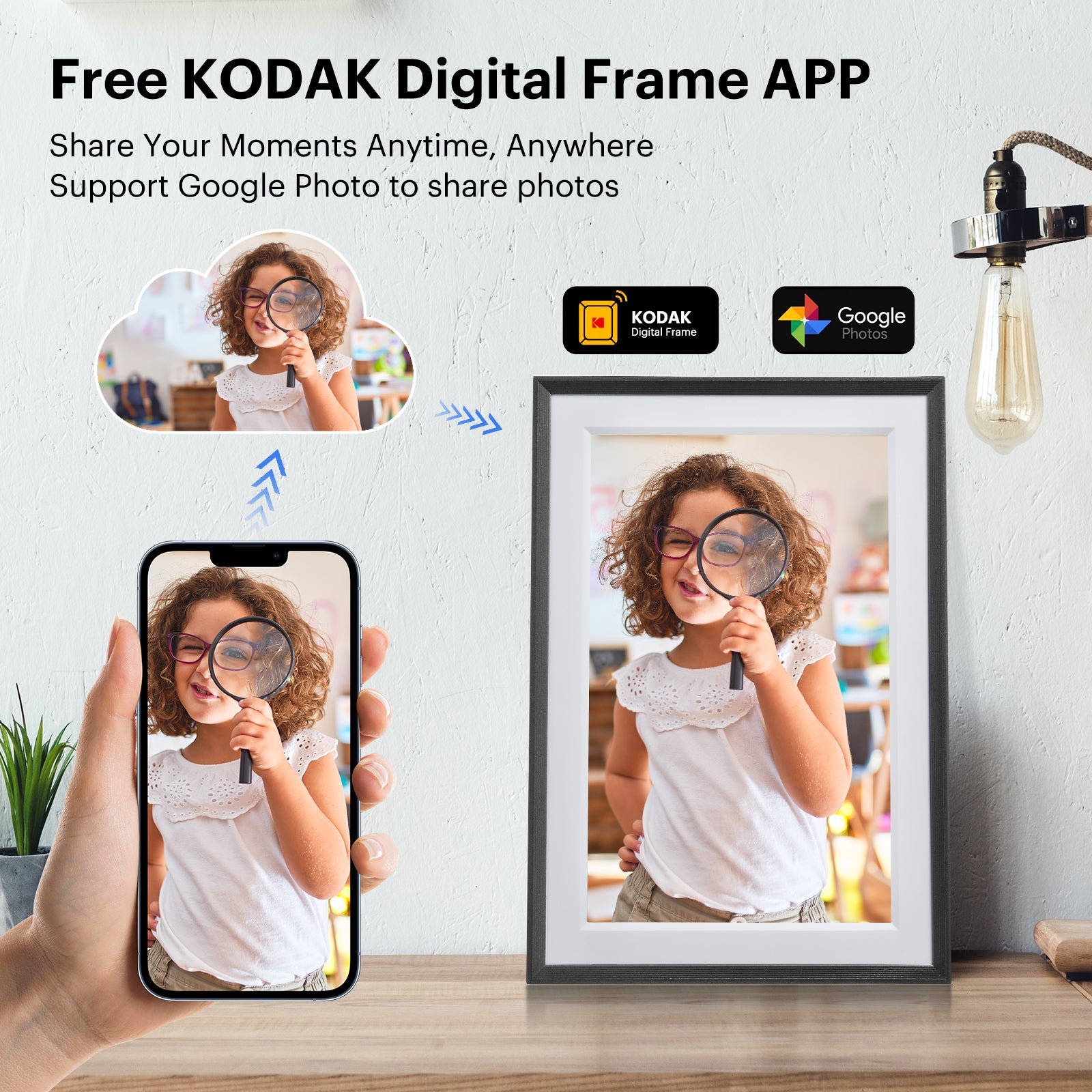 KODAK Electronic Digital Photo Frame RCF-1018 – Kodakdigitals