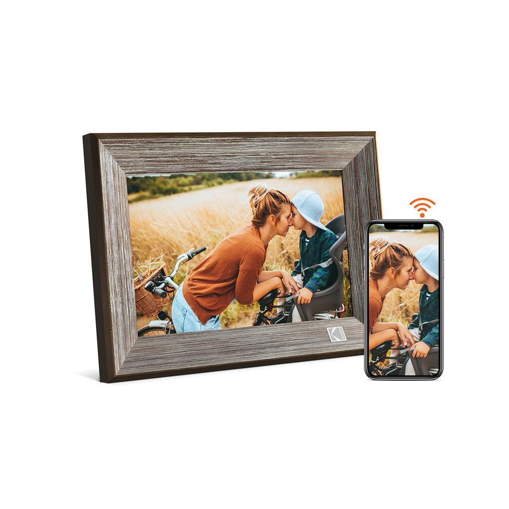 Kodak RCF-1013W 10 Inch Wi-Fi Classic Digital Photo Wooden Frame