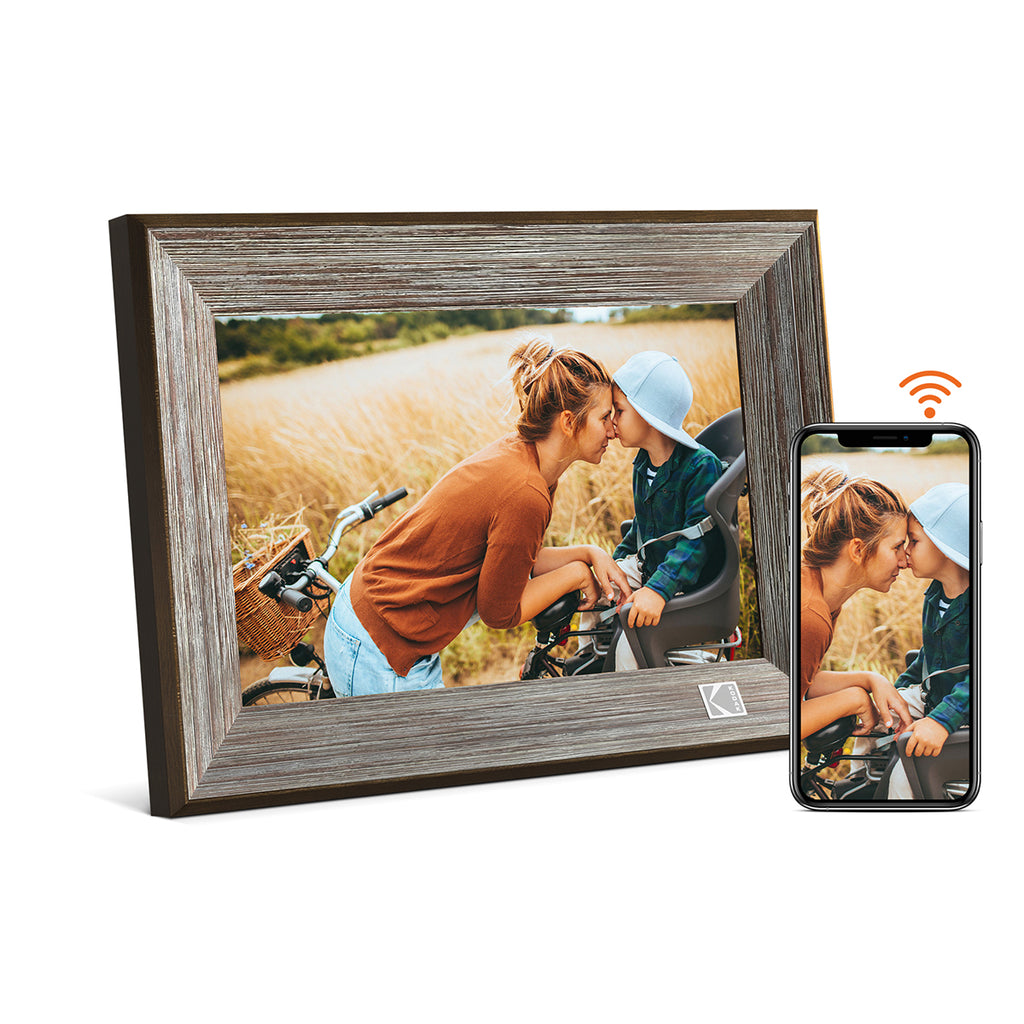 Kodak RCF-1013W 10 Inch Wi-Fi Classic Digital Photo Wooden Frame