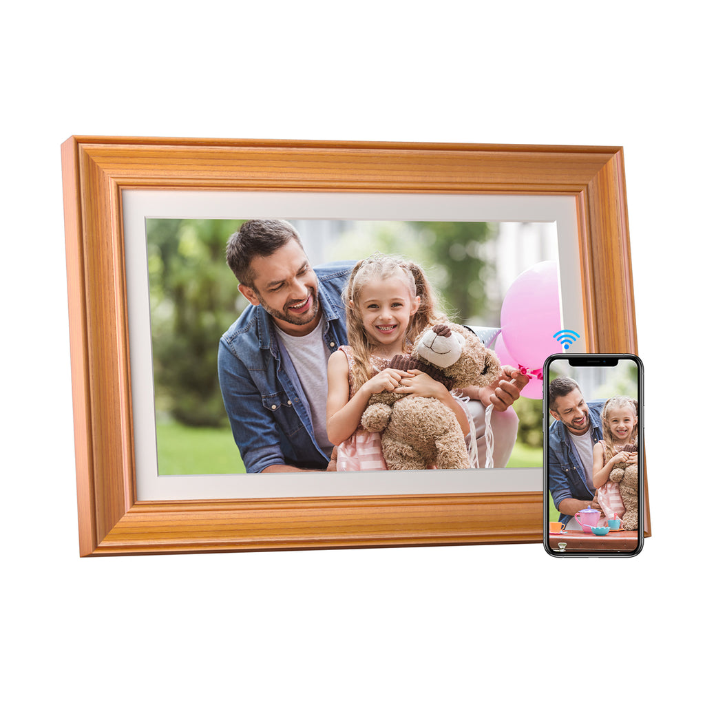 Kodak 14.1 Inch Smart WiFi Digital Picture Frame (Wood)