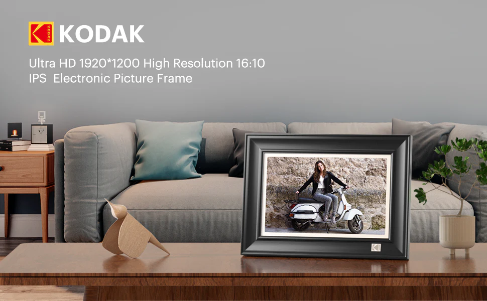 Kodak 10.1 inch Touchscreen Digital Photo Frame WiFi Enabled 32GB  RWF-127