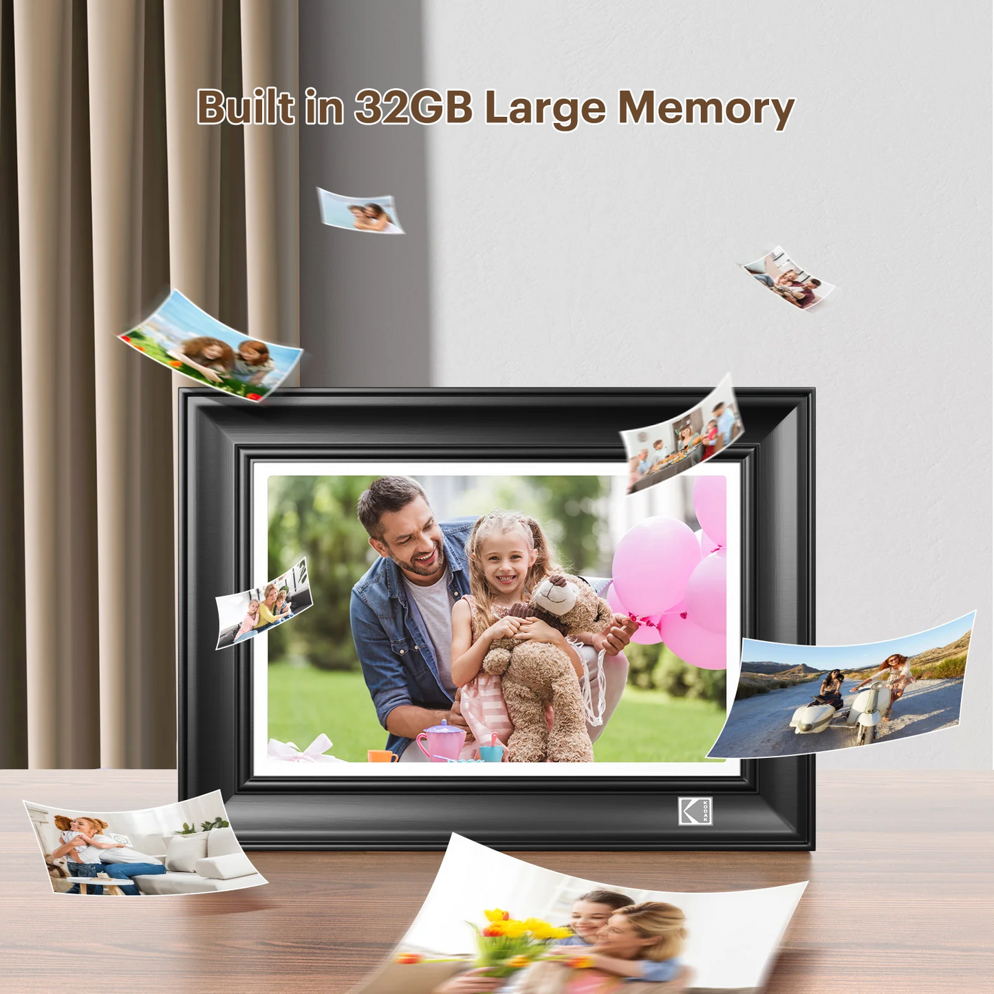 Kodak 10.1 inch Touchscreen Digital Photo Frame WiFi Enabled 32GB  RWF-127