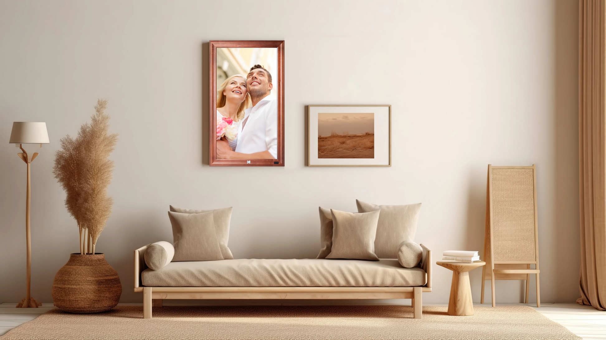 KODAK 32-inch Wi-Fi Enabled Large Wall Screen Digital Photo Frame