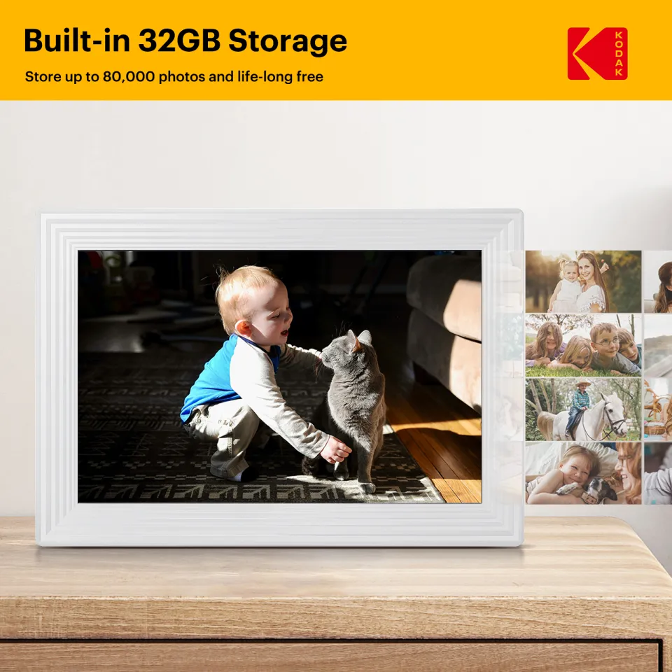 Kodak 10 inch WiFi Digital Photo Frame 800*1280HD Touch Screen RCF-1016