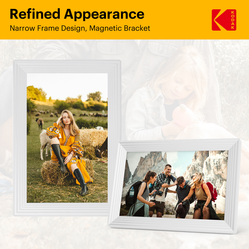 Kodak 10 inch WiFi Digital Photo Frame 800*1280HD Touch Screen RCF-1016