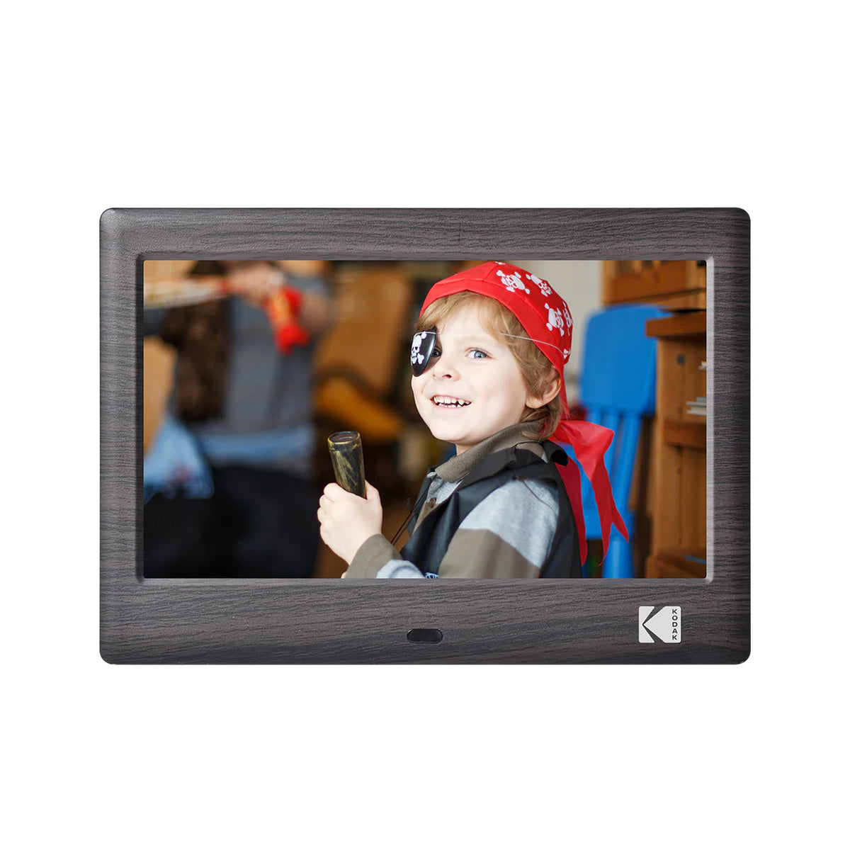Kodak 7 Inch Wood Digital Picture Frame with Remote Control RDPF-708C