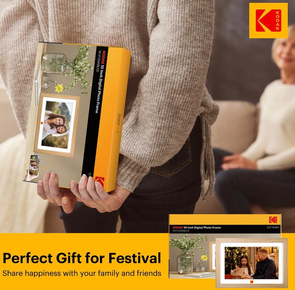 Kodak 10.1 Inch Digital Photo Frame RCF-1018W
