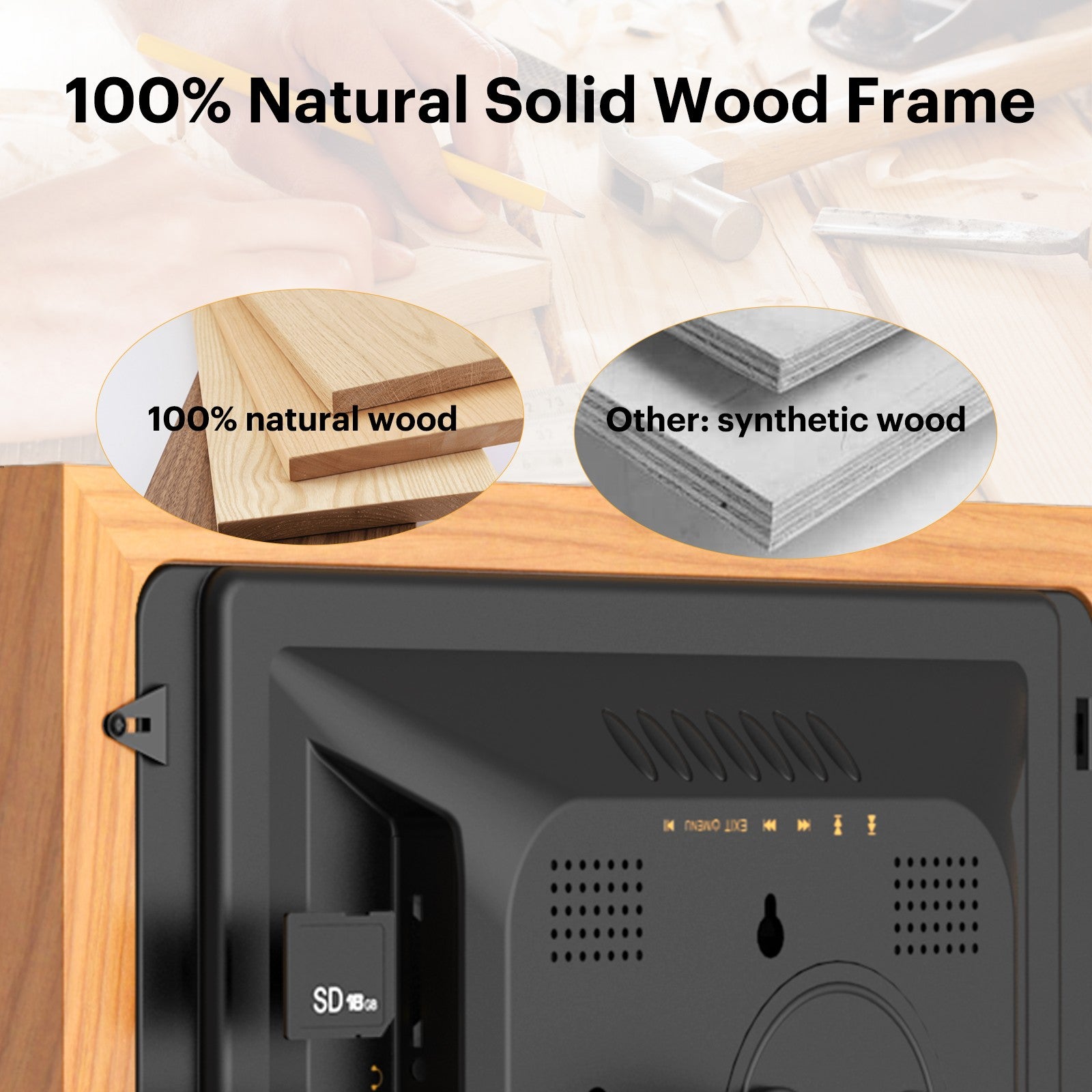 Kodak 10.1 Inch Digital Picture Frame with Remote Control 1280*800 HD Display RDPF-1020V