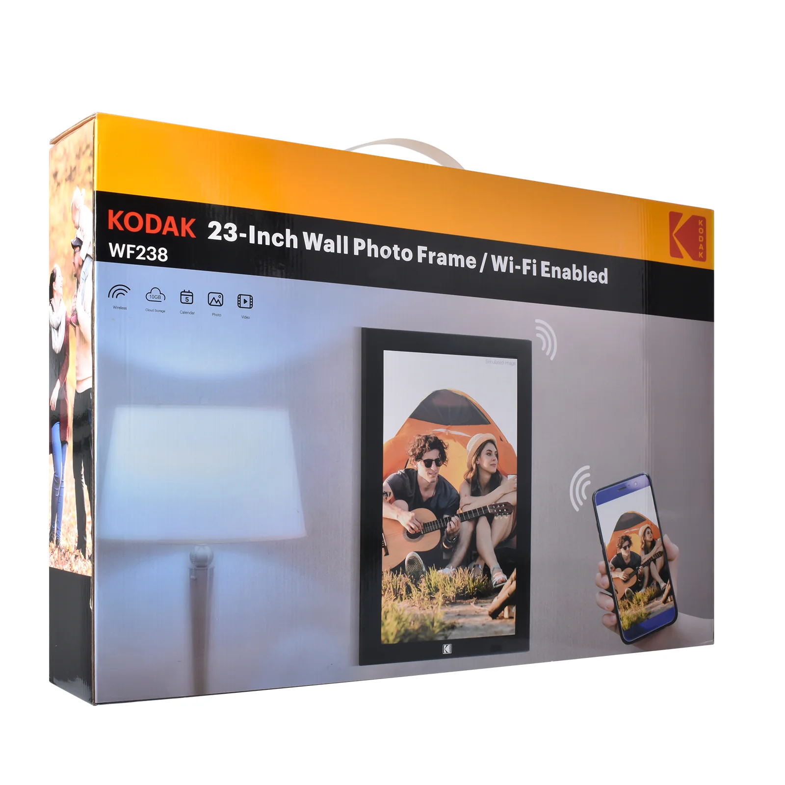 KODAK 23.8" Wi-Fi Enabled Digital Photo Frame WF238V