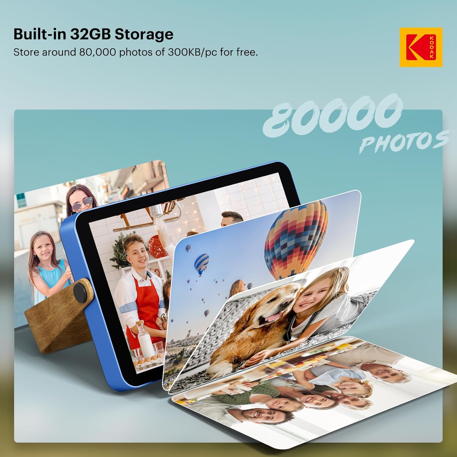 KODAK 10″ IPS Touch Panel WiFi Digital Photo Frame RWF-108H