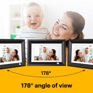Kodak 10.1 Inch Digital Picture Frame with Remote Control 1280*800 HD Display RDPF-1020V