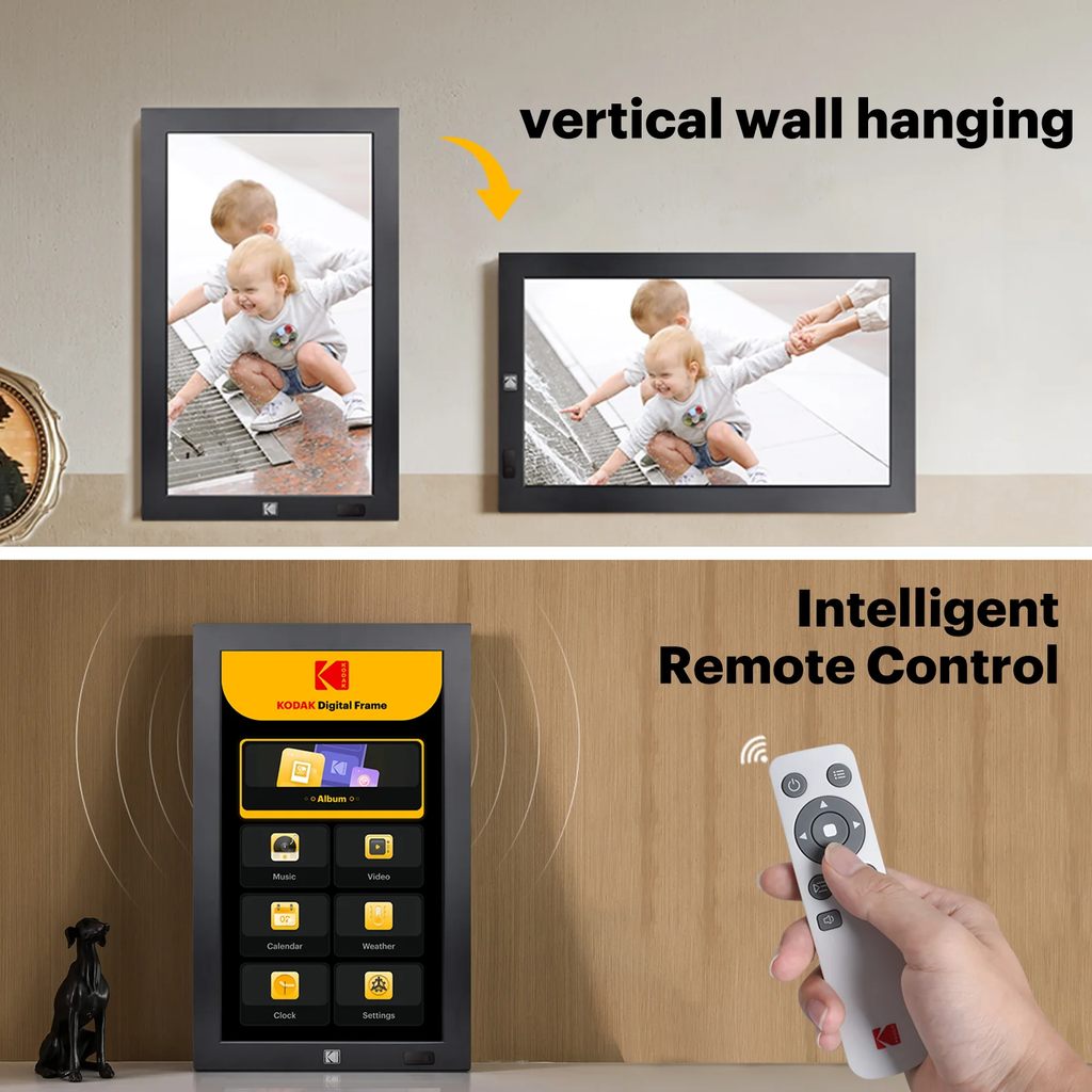 KODAK 23.8" Wi-Fi Enabled Digital Photo Frame WF238V