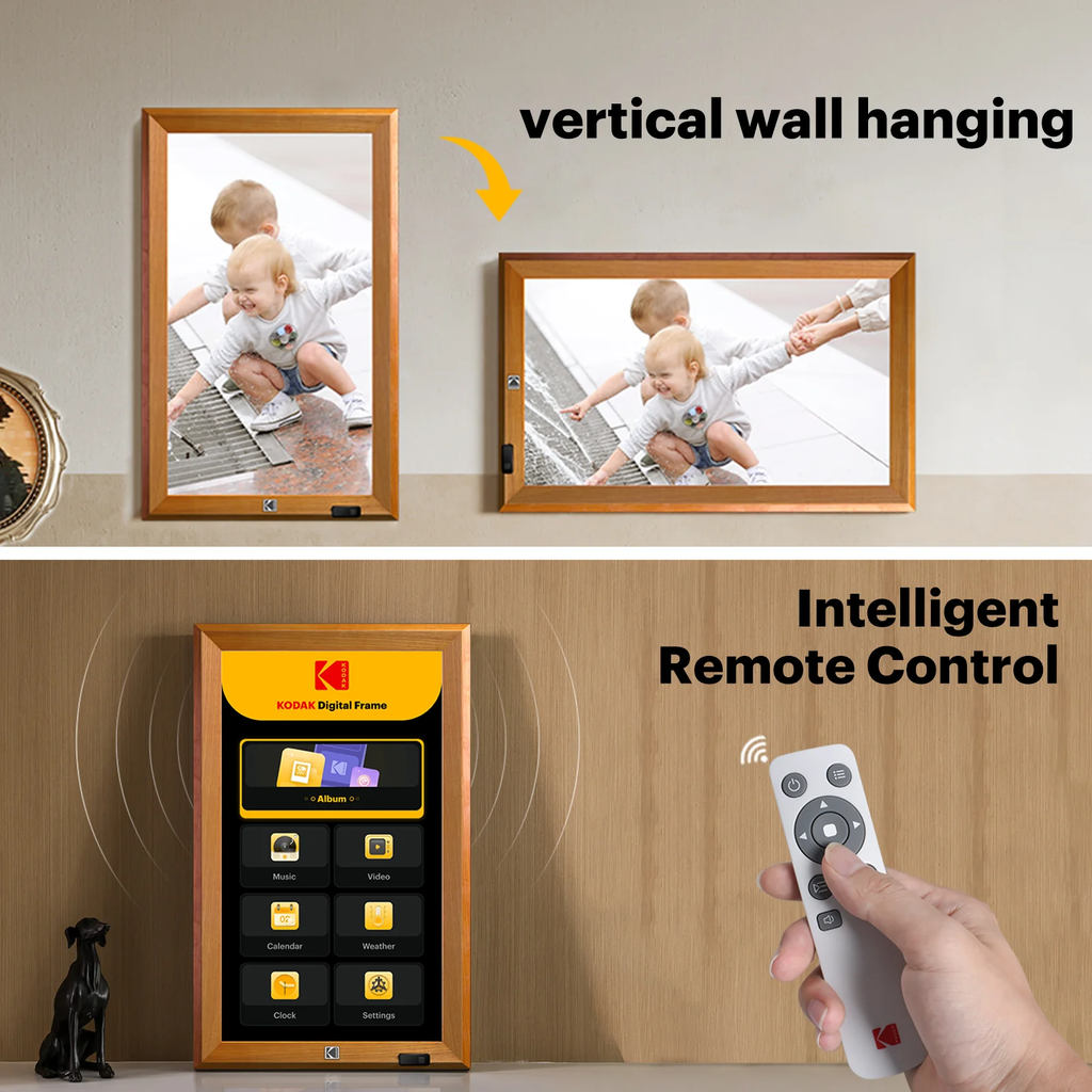 KODAK 23.8" Wi-Fi Enabled Digital Photo Frame WF238V